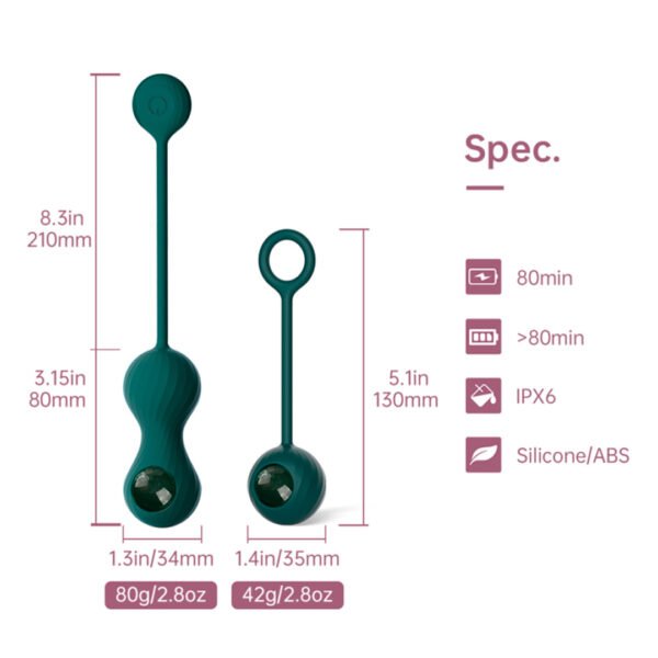 Esferas Kegel Crystal Duo MagicMotion - Imagen 3