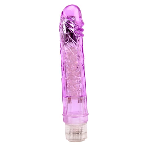 Dildo vibrador Glitter Boy Crystal Jelly CHISA CN-131834277 - Imagen 2