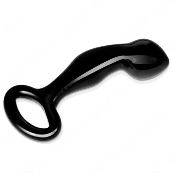 Plug anal GlassRomance LOVETOY GS18bk