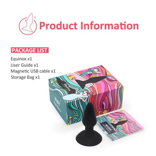 Plug anal vibrador  Magic Equinox MagicMotion - Imagen 9