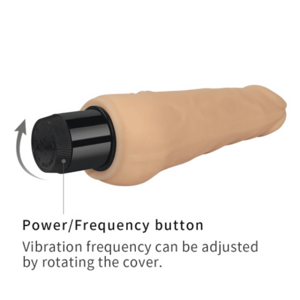 Dildo vibrador Real Feel 18cm LOVETOY LV1004 - Imagen 5
