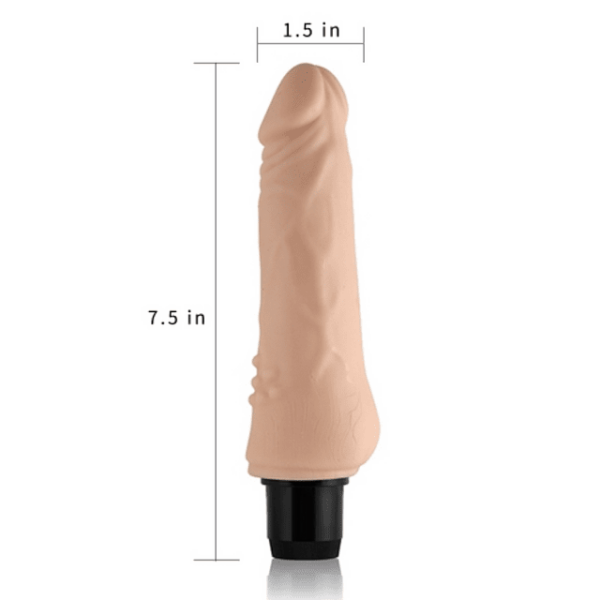 Dildo vibrador Real Feel 18cm LOVETOY LV1004 - Imagen 2