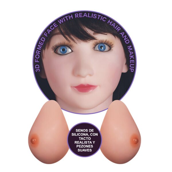 Muñeca inflable Marilyn LOVETOY LV153001 - Imagen 4