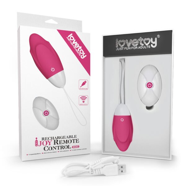 Huevo vibrador a control Rose LOVETOY LV1566PK - Imagen 7