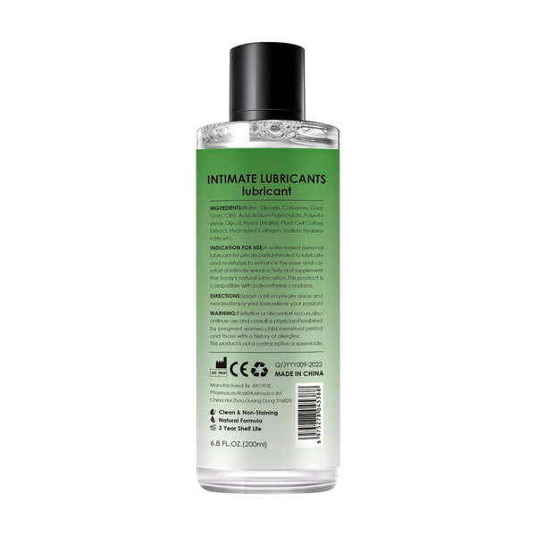 Lubricante intimo sabor mojito 200Ml BedGame - Imagen 2