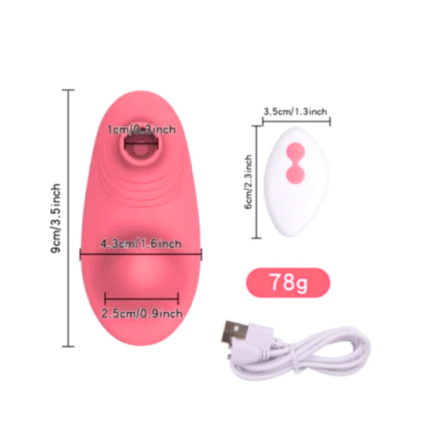 Succionador y vibrador a control Thango MF1010 - Imagen 5