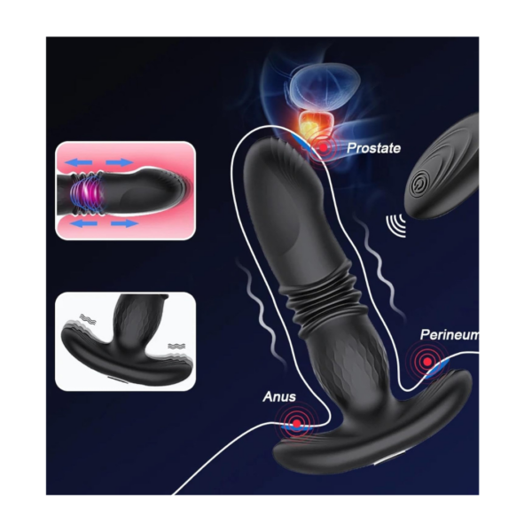 Plug vibrador percutor Posion MF1012 - Imagen 4