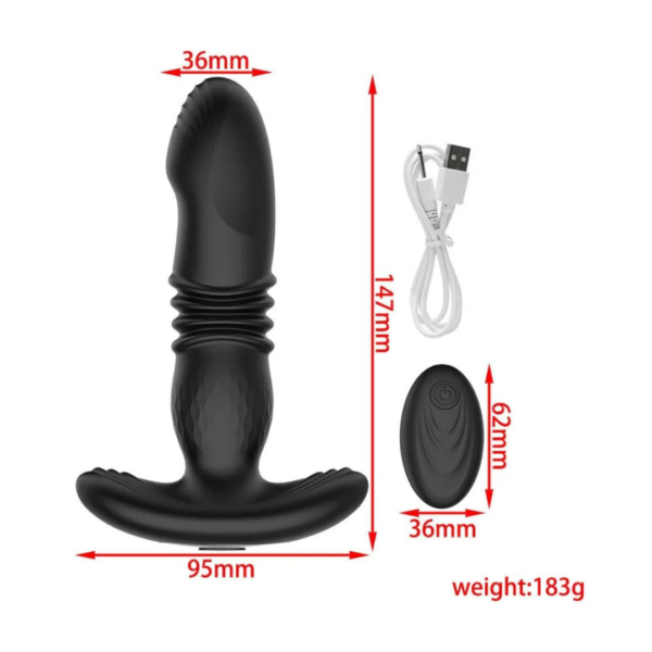 Plug vibrador percutor Posion MF1012 - Imagen 5