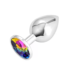 Plug metalico con joya Talla M 002M - Imagen 9