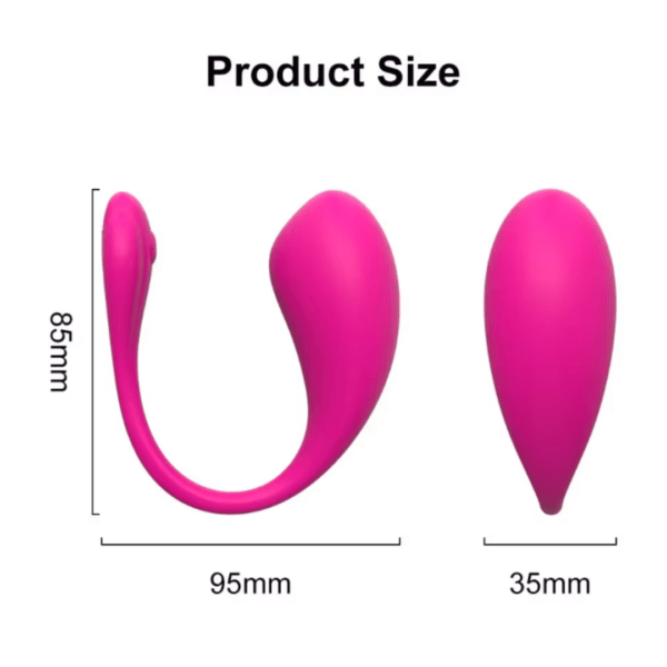 Vibrador a control APP MF1032 - Imagen 6