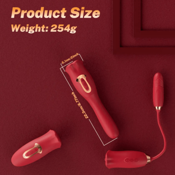 Vibrador sexo oral Sasha Plus MF1030 - Imagen 7