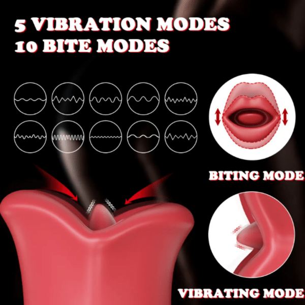 Vibrador sexo oral Sasha MF1029 - Imagen 4