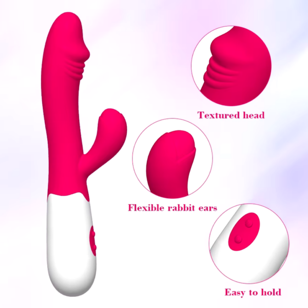 Vibrador doble Aurora MF1025 - Imagen 2