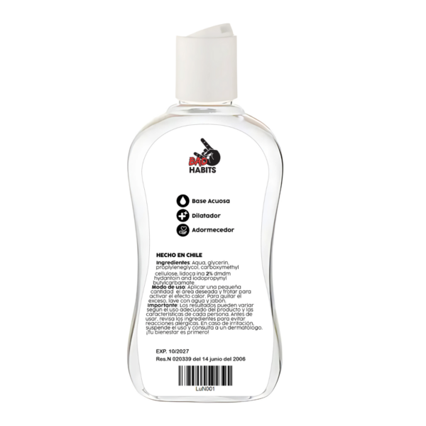 Lubricante textura semen MilkJuice 100ml BadHabits - Imagen 2