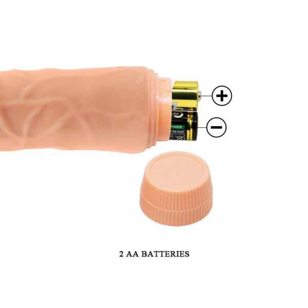 Dildo vibrador 19,5cm BAILE BW-001032R - Imagen 2