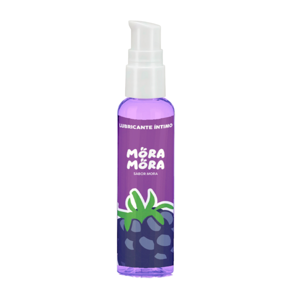 Lubricante Efecto calor sabor mora 60ml Bad Habits