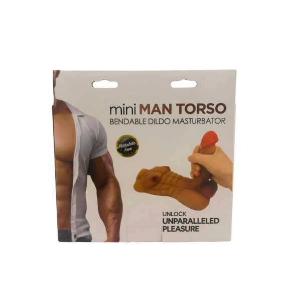 Mini Man Torso realista con Dildo - Imagen 4