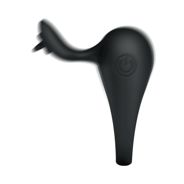 Tonguo – Anillo Vibrador de Silicona con Estimulador de Lengua BI-210135 - Imagen 2