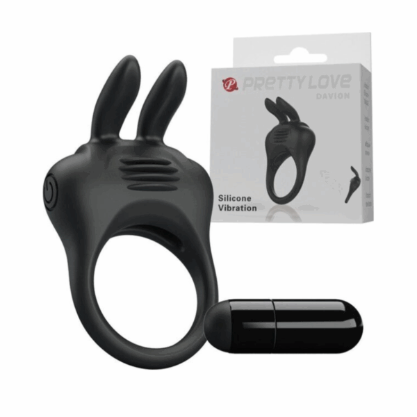 Anillo Vibrador de Silicona Davion – Pretty Love BI-210264