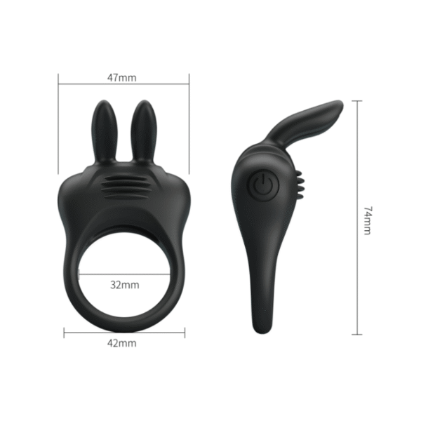 Anillo vibrador Davion PRETTYLOVE BI-210264 - Imagen 6