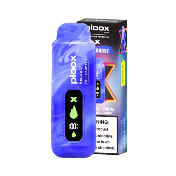 Vape PLOOX X de 5 mg con pantalla digital Desechable - Imagen 4