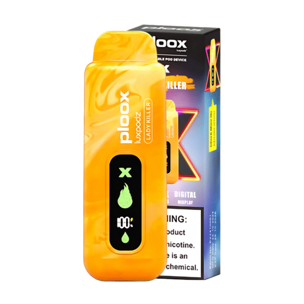 Vape PLOOX X de 5 mg con pantalla digital Desechable - Imagen 3