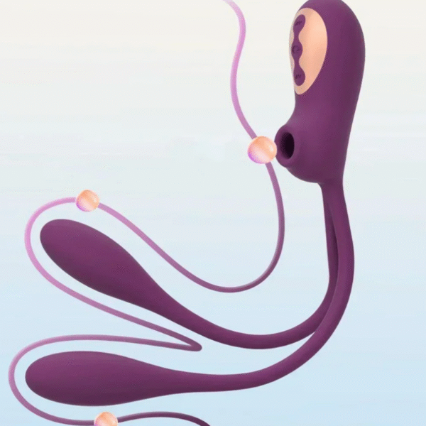 Succionador y vibrador doble BunnyDuo AVB319PU - Imagen 6