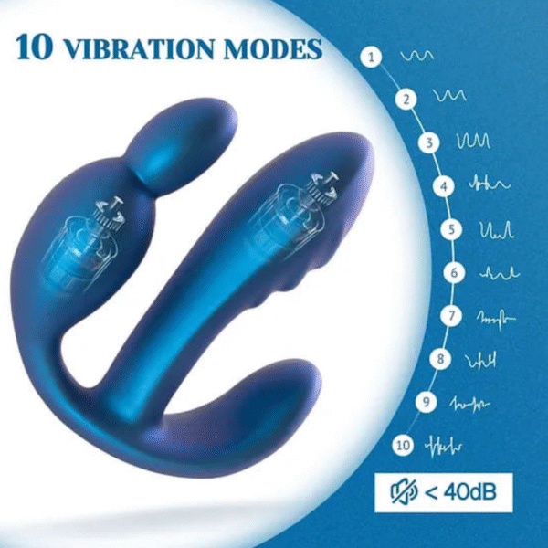 Vibrador doble a control Bali BU2R2RL - Imagen 2