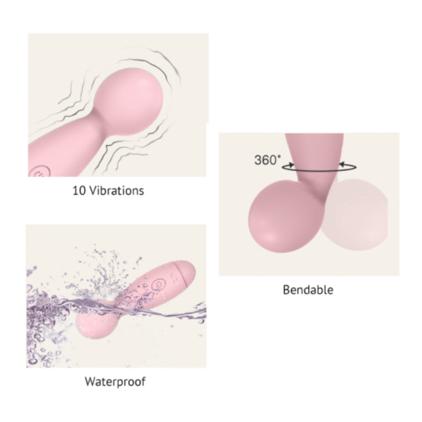 Microfono vibrador a control Nina ll AVB364PI - Imagen 4