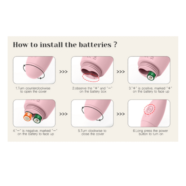 Microfono vibrador a control Nina ll AVB364PI - Imagen 3