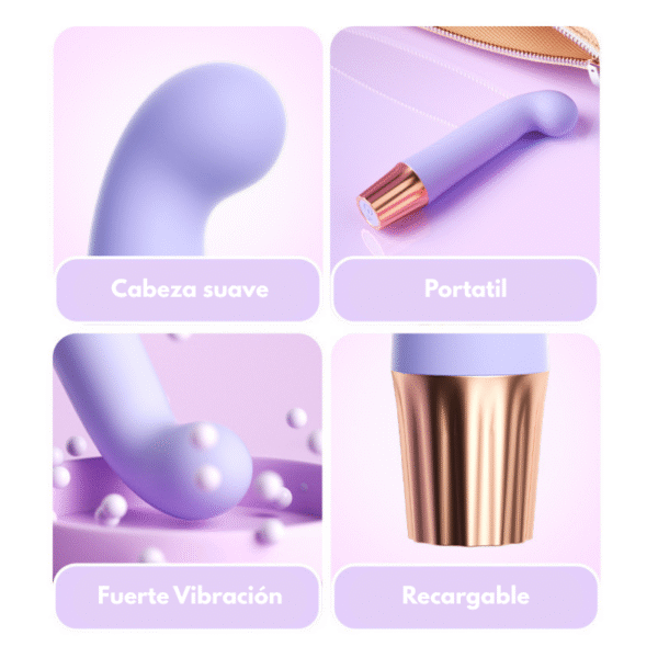 Vibrador Mini Moly LILO LL-2333B - Imagen 5