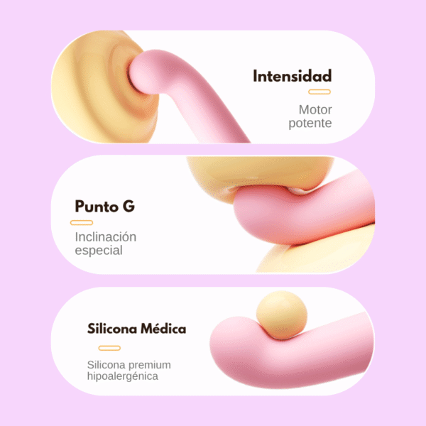 Vibrador Mini Moly LILO LL-2333B - Imagen 3