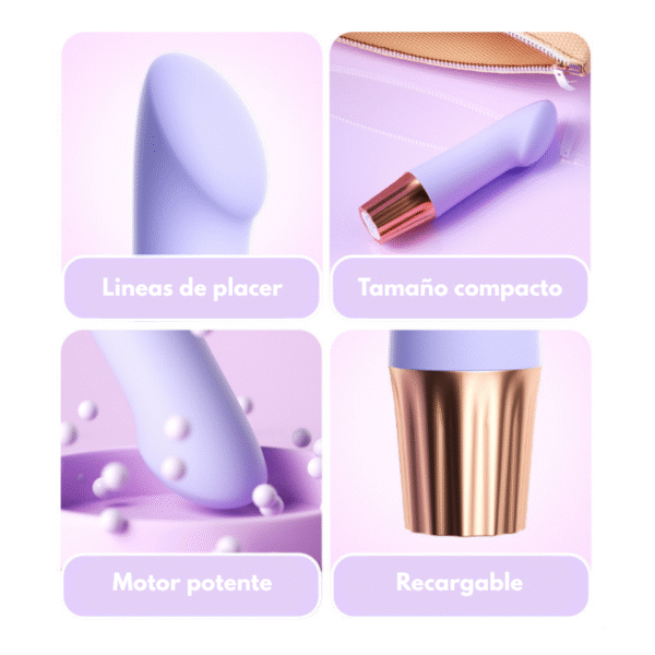 Vibrador Mini Nina LILO LL-2333F - Imagen 3