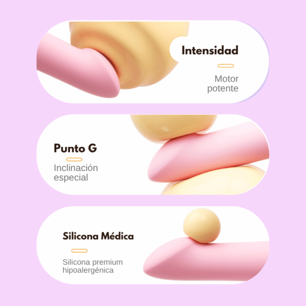 Vibrador Mini Nina LILO LL-2333F - Imagen 4