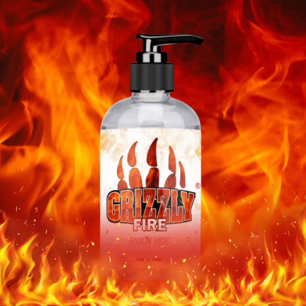 Lubricante Fire Efecto calor GRIZZLY 120ML - Imagen 2