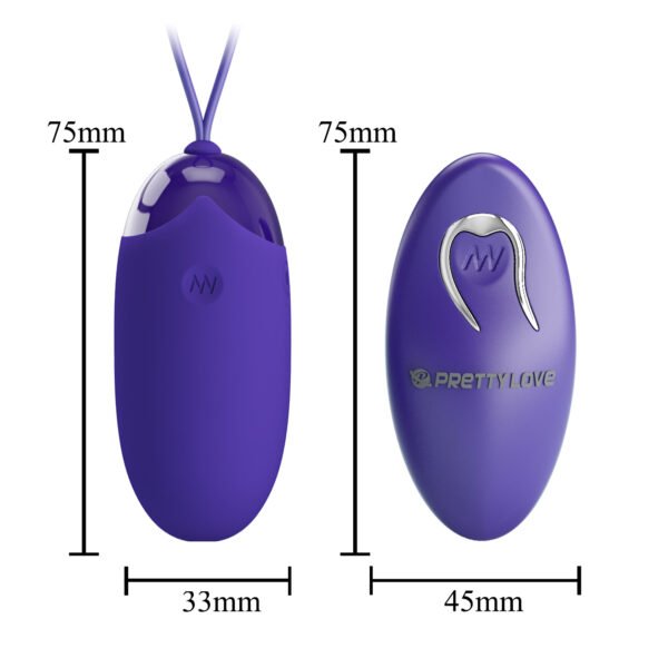Huevo vibrador a control Berger PRETTYLOVE BI-014362WL - Imagen 6