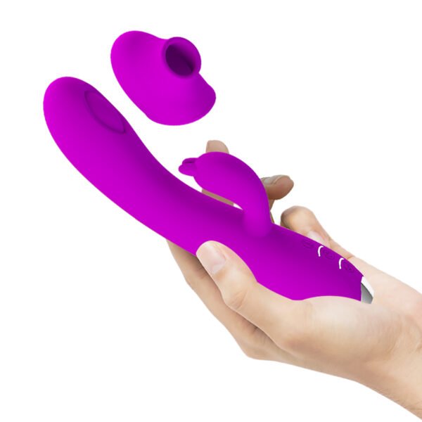 Vibrador doble con pulsación Regina PRETTYLOVE BI-014727 - Imagen 4