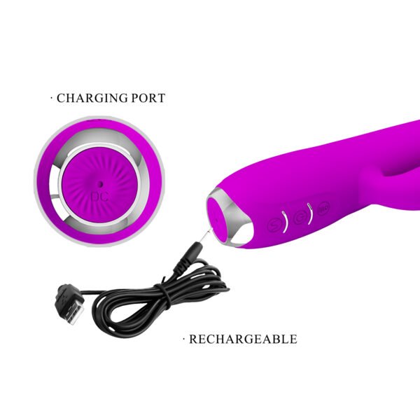 Vibrador doble con pulsación Regina PRETTYLOVE BI-014727 - Imagen 7