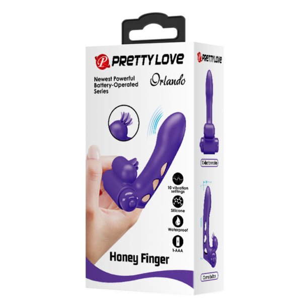 Vibrador para dedo Orlando PRETTYLOVE BI-014836-1 - Imagen 9