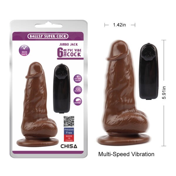 Dildo vibrador a control CHISA CN-111801975 - Imagen 5