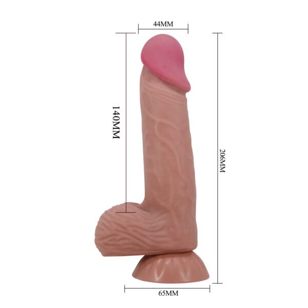 Dildo realista Masturbable  Lisle PRETTYLOVE BW-008106NRG-1 - Imagen 7
