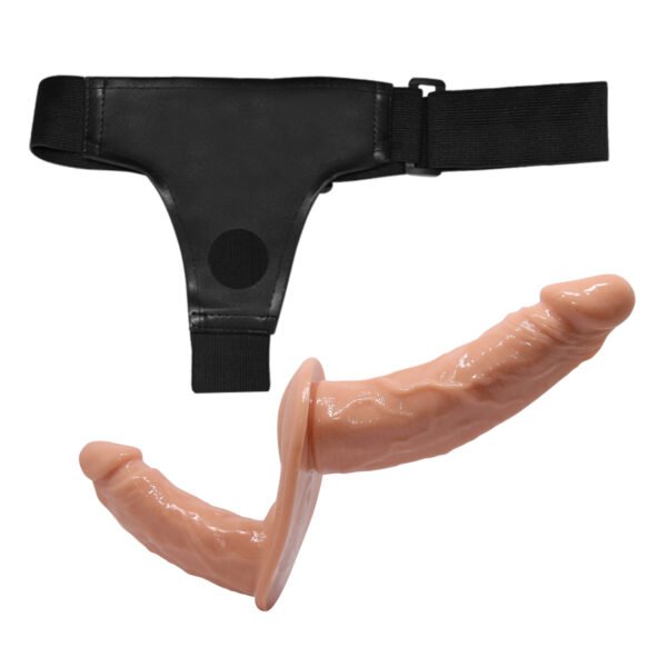 Arnés sexual con doble dildo BAILE BW-022077 - Imagen 6