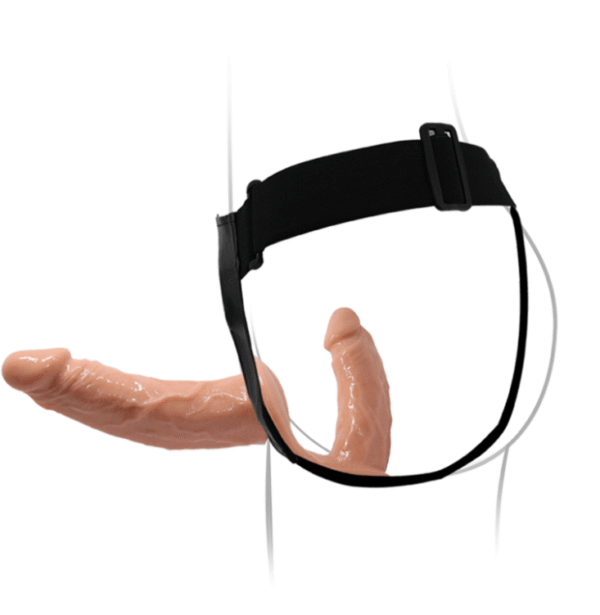 Arnés sexual con doble dildo BAILE BW-022077 - Imagen 4
