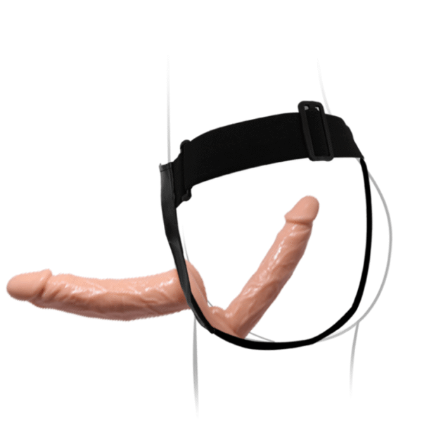 Arnés sexual con dildo doble BAILE BW-022088NR - Imagen 5