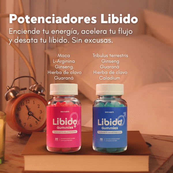 Cápsulas y Gomitas Potenciadoras sexuales LIBIDO - Imagen 5