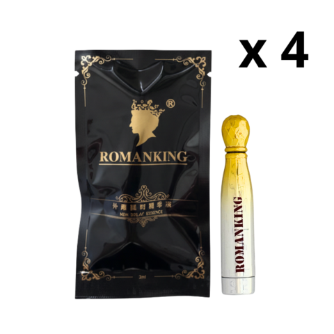 Retardante masculino Ampolla RomanKing 2Ml - 4 UDS -
