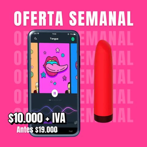 -OFERTA SEMANAL – Bala vibradora Magic Awaken MagicMotion