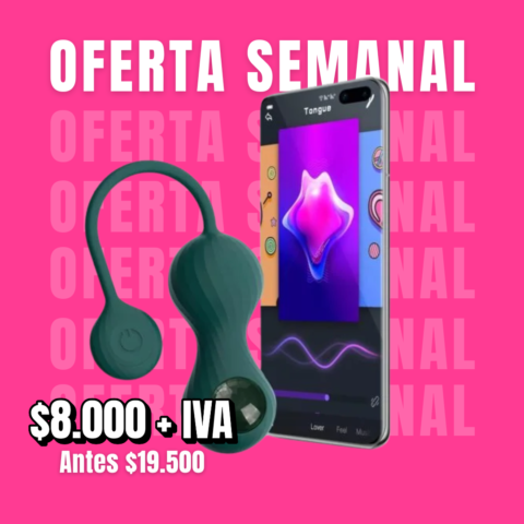– OFERTA SEMANAL – Bolas chinas kegel Fun Town-Crystal