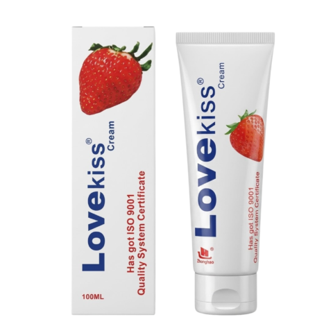 Lubricante Comestible Sabor Frutilla 100ml LoveKiss No.133