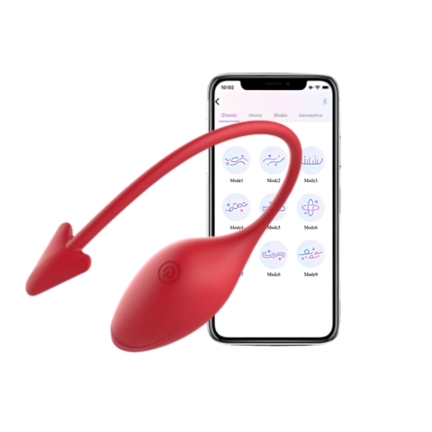 Vibrador a control APP No.924